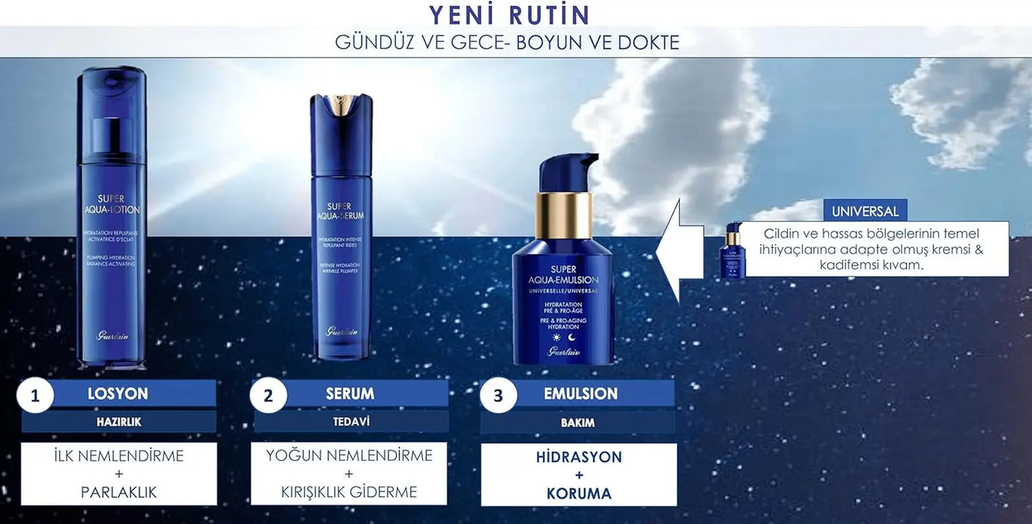 Unisex Super Aqua Universal Emulsion 50 Ml, Negro, Standard