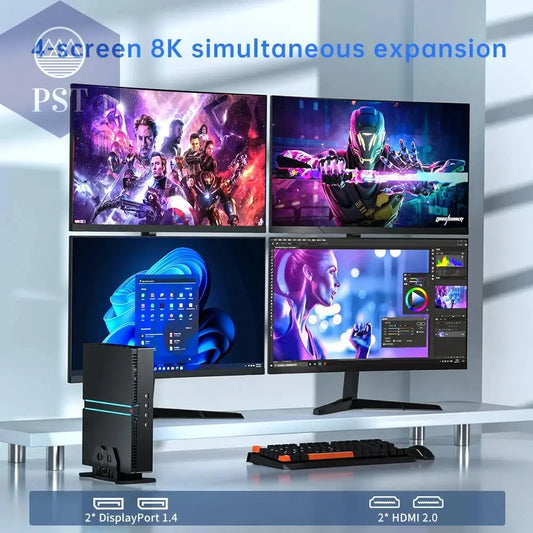 Computer Gaming Mini PC 14. Gen Intel i9 mit RTX 4070 PST PS Tradings Mini PC PST PS Tradings i9-14900F-4060Ti-8G-64GB-DDR5-4TB-SSD-CHINA PST PS Tradings Computer Gaming Mini PC 14. Gen Intel i9 mit RTX 4070 Mini PC