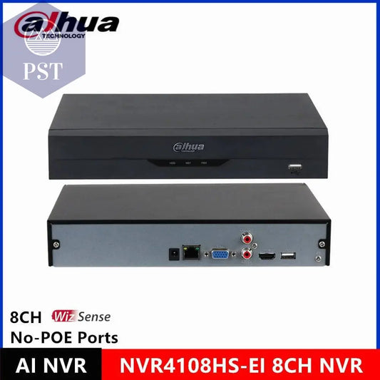 Dahua NVR4104HS-4KS3 4CH 4k NVR & NVR4108HS-EI 8CH AI NVR & NVR4116HS-4KS2/L 16ch without POE Network Video Recorder - Property & Safety Tradings