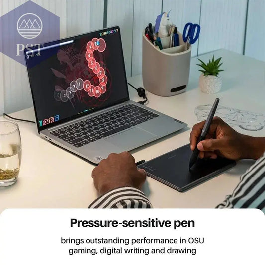 HUION H430P Digital Tablets Micro USB Signature Graphics Drawing Pen Tablet OSU Game Battery-Free Tablet Android Mac Windows PST PS Tradings