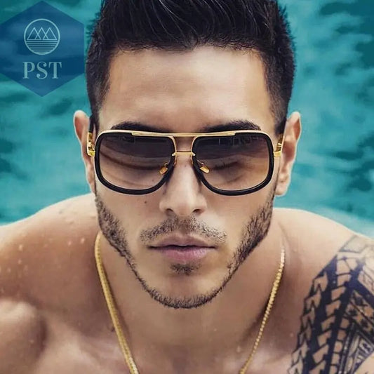 Men's Alloy Retro Sunglasses PST PS Tradings