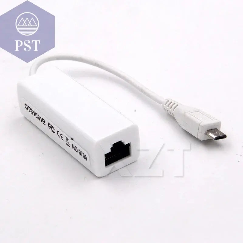 Micro USB to lan card Connector For Tablet 2.0 5 Pin 10/100 Male RJ45 Female Ethernet LAN Network Card Adapter - PST PS Tradings
