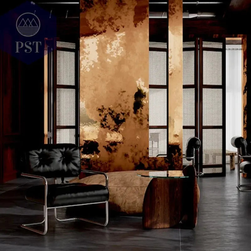 Minimalistischer moderner Wohnzimmer Stuhl aus Edelstahl PST PS Tradings Stuhl PST PS Tradings PST PS Tradings