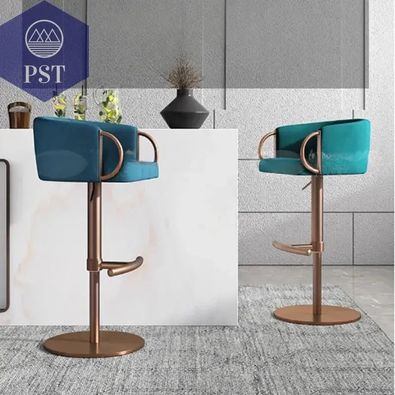 Moderner Luxus höhenverstellbar drehend Hotel Cafe Barhocker Hochstuhl Küche Lounge Stuhl personalisierbar SAMT Metall PST PS Tradings PST PS Tradings PST PS Tradings Moderner Luxus höhenverstellbar drehend Hotel Cafe Barhocker Hochstuhl Küche Lounge Stuhl personalisierbar SAMT Metall