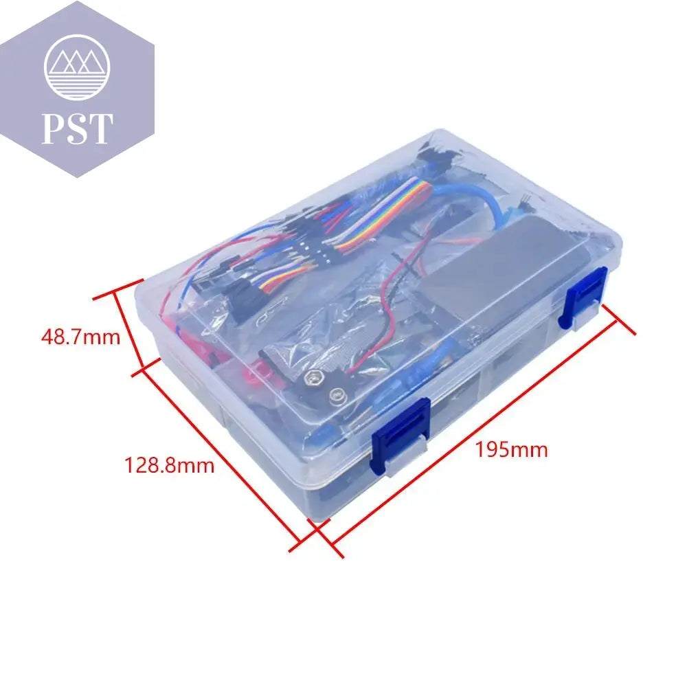 NEUESTE RFID-Starterkit für Arduino UNO R3. Verbesserte Version von Learning Suite mit Einzelhandelsverpackung PST PS Tradings PST PS Tradings New-plastic-box PST PS Tradings