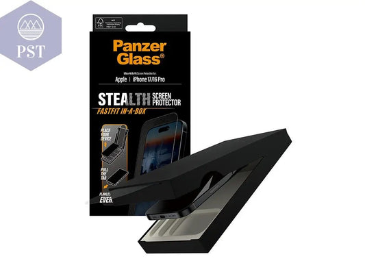 PanzerGlass Stealth Screen FastFit PST PS Tradings Displayschutz iPhone AirDisplayschutz