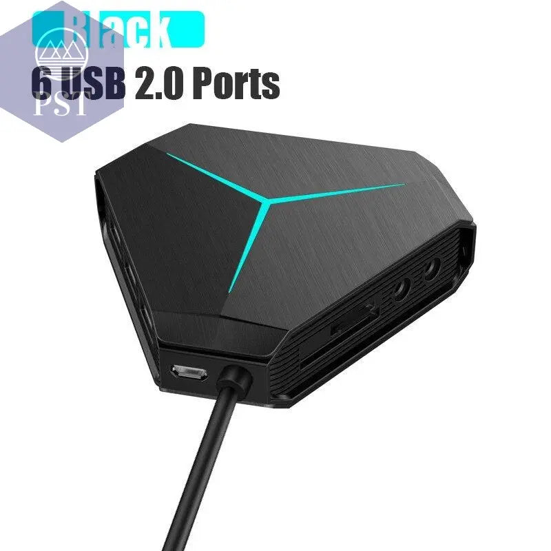Universal USB 3.0 Hub with Audio Jack 6-USB-2.0-Ports PST PS Tradings