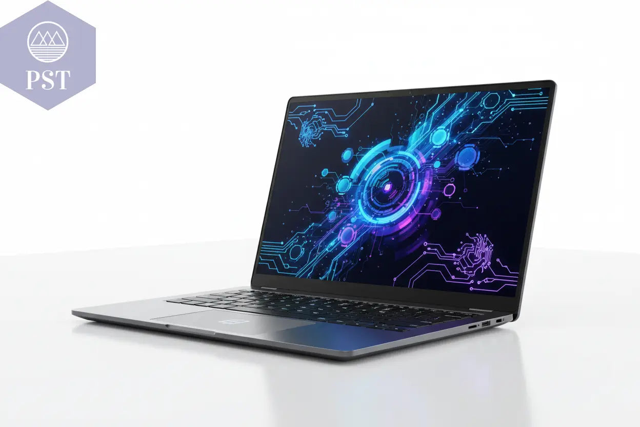 Laptops PS Tradings Laptop exemplarisch präsentiert