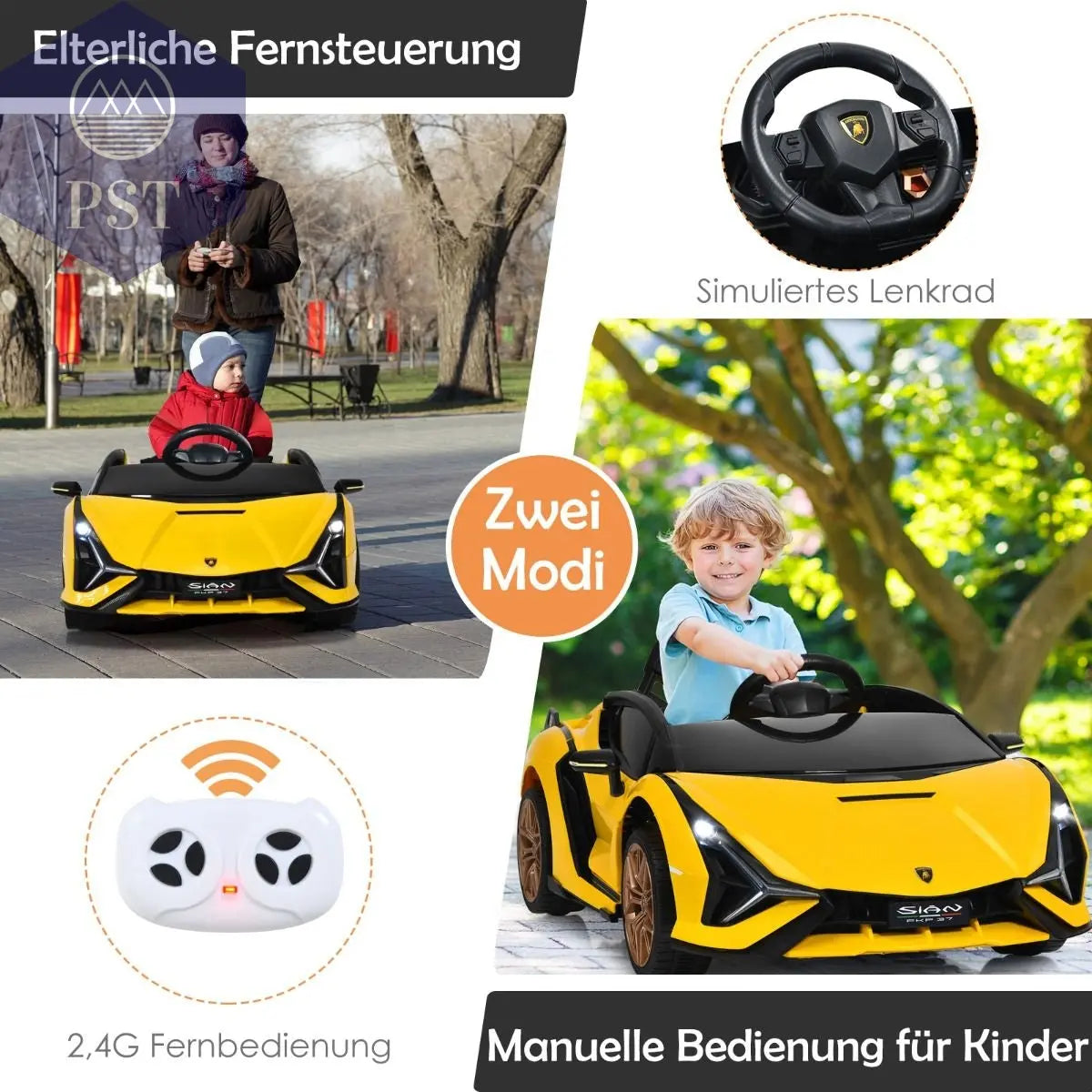 12V Kinderauto Sportwagen - Elektrofahrzeug fur Kinder PST PS Tradings Spielzeug PST PS Tradings  PST PS Tradings 12V Kinderauto Sportwagen - Elektrofahrzeug fur Kinder Spielzeug