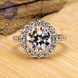 18K White Gold Zirconia Ring PST PS Tradings  PST PS Tradings 9-R093 PST PS Tradings 18K White Gold Zirconia Ring