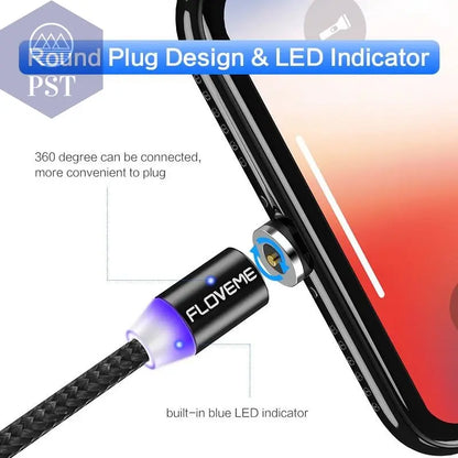 1M Magnetic Design Micro USB Charging Cable  Cellphones & Telecommunications - Cellphones     PST PS Tradings