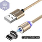 1M Magnetic Design Micro USB Charging Cable  Cellphones & Telecommunications - Cellphones    Russian-Federation-Gold-Micro-USB PST PS Tradings