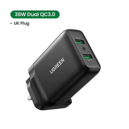 Dual Quick Charging USB Charger       PST PS Tradings