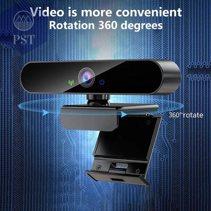 4K USB Webcam mit Mikrofon für PC & Live-Streaming PST PS Tradings   4K USB Webcam mit Mikrofon für PC & Live-Streaming