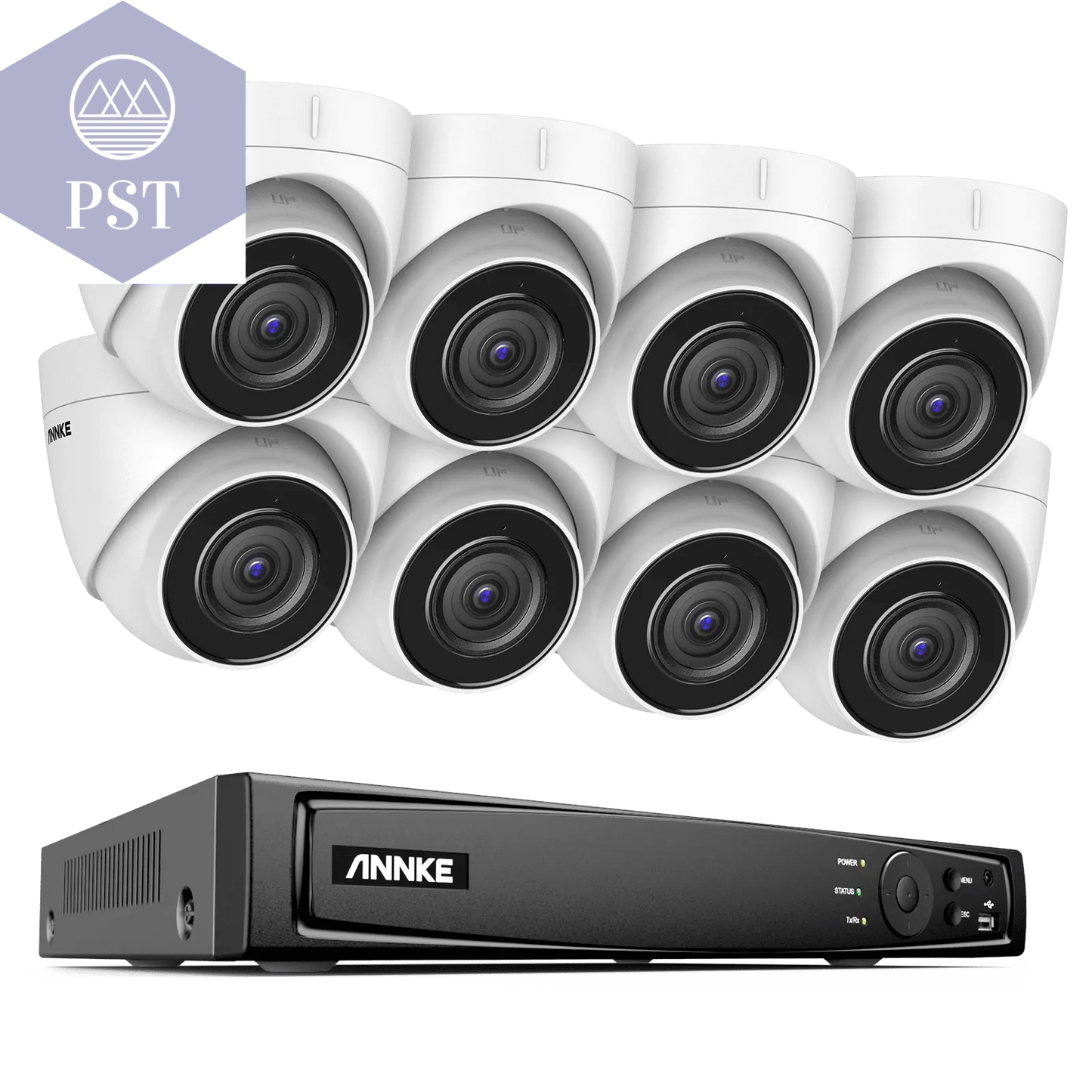 4K Ultra Video Surveillance System      Australia-4T-8pcs-cameras PST PS Tradings
