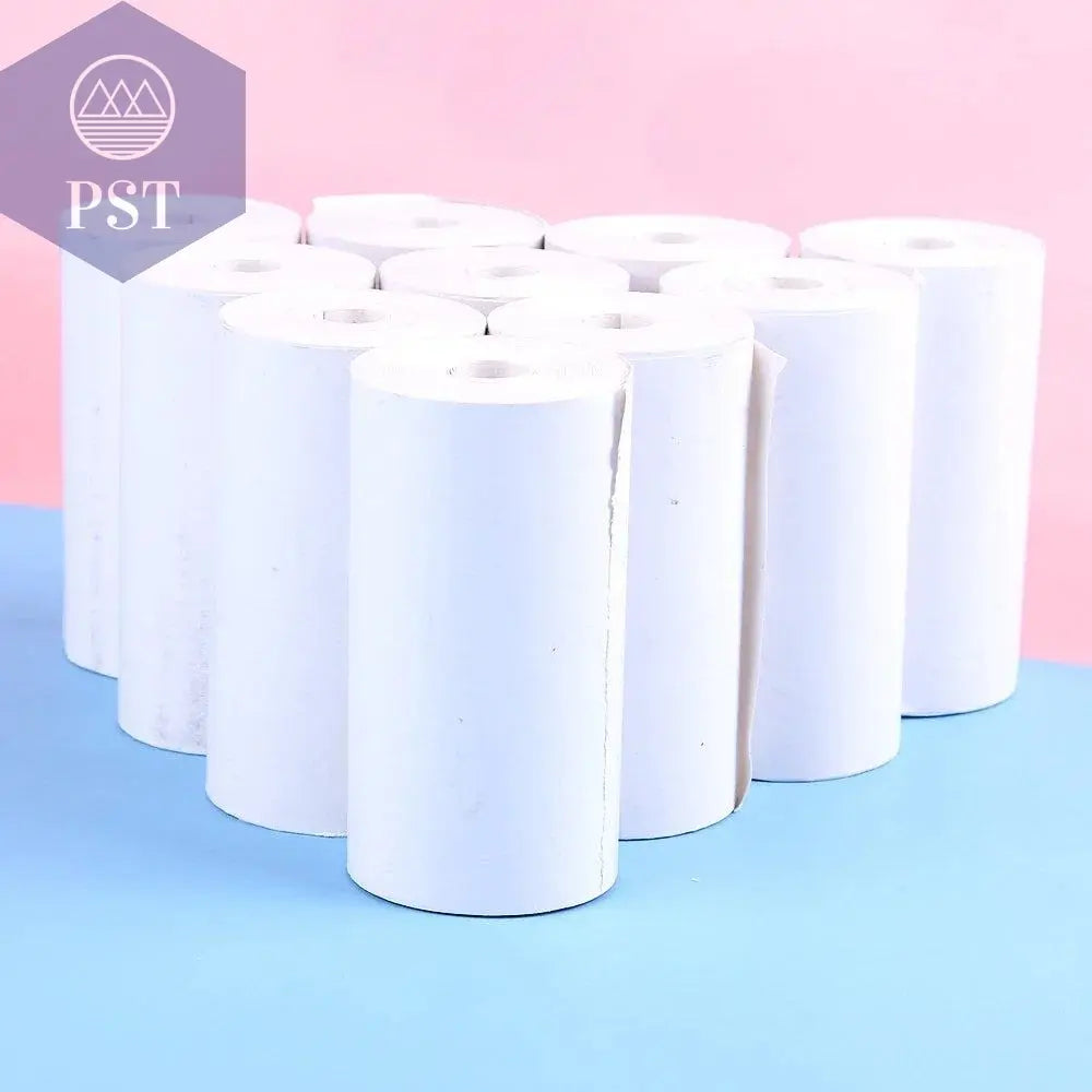 5/10/15/20 57*25mm Thermal Paper White Children Camera Instant Print Kids Camera Printing Paper Replacement Accessories Parts - PST PS Tradings