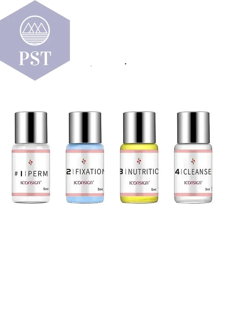 5 flaschen/Lot #1/2/3/4 Wimpern Lift Lotion Wimpern Dauerwelle Lösung Heben Wimpern Curl Lash Eye Make-Up-Tools Für Salon startseite DIY       PST PS Tradings