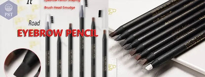 5 teile/satz Augenbraue Bleistift Make-Up Braun Augenbraue Enhancer Kosmetische Kunst Wasserdicht Bleistift Tönung Stereo Arten Schönheit Werkzeuge Billig       PST PS Tradings