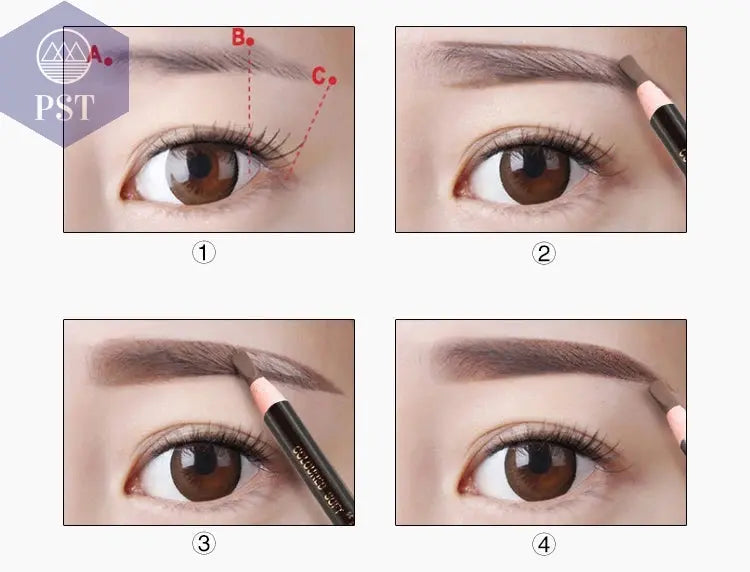 5 teile/satz Augenbraue Bleistift Make-Up Braun Augenbraue Enhancer Kosmetische Kunst Wasserdicht Bleistift Tönung Stereo Arten Schönheit Werkzeuge Billig       PST PS Tradings