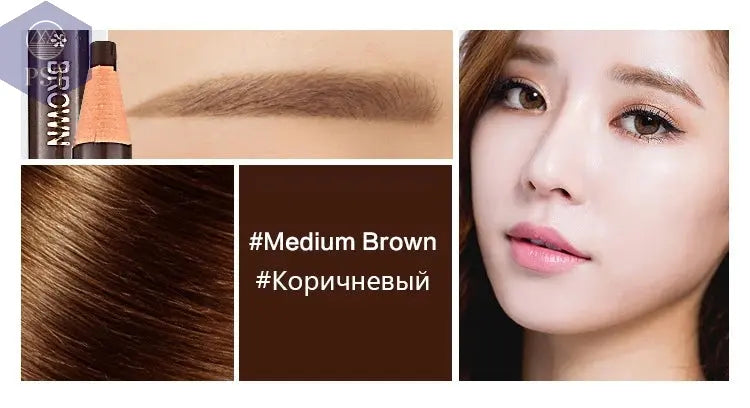 5 teile/satz Augenbraue Bleistift Make-Up Braun Augenbraue Enhancer Kosmetische Kunst Wasserdicht Bleistift Tönung Stereo Arten Schönheit Werkzeuge Billig       PST PS Tradings