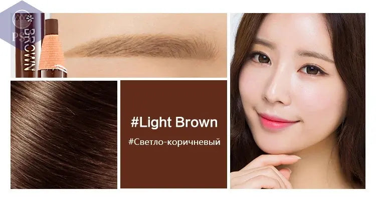 5 teile/satz Augenbraue Bleistift Make-Up Braun Augenbraue Enhancer Kosmetische Kunst Wasserdicht Bleistift Tönung Stereo Arten Schönheit Werkzeuge Billig       PST PS Tradings