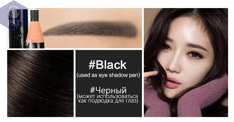 5 teile/satz Augenbraue Bleistift Make-Up Braun Augenbraue Enhancer Kosmetische Kunst Wasserdicht Bleistift Tönung Stereo Arten Schönheit Werkzeuge Billig       PST PS Tradings