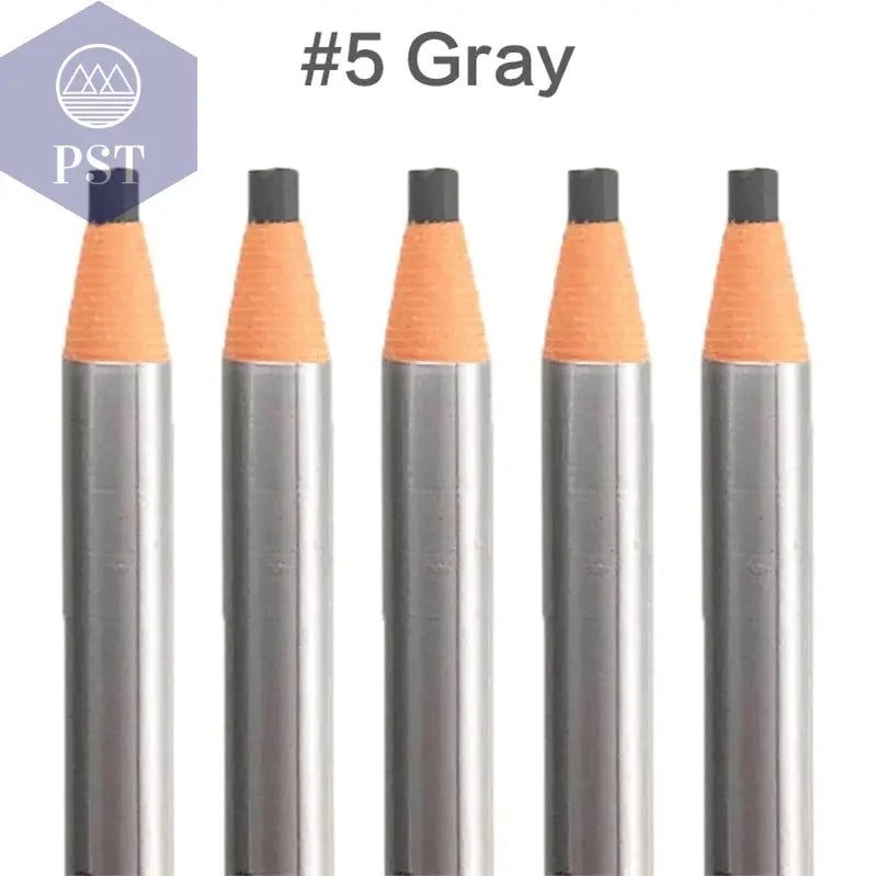 5 teile/satz Augenbraue Bleistift Make-Up Braun Augenbraue Enhancer Kosmetische Kunst Wasserdicht Bleistift Tönung Stereo Arten Schönheit Werkzeuge Billig       PST PS Tradings