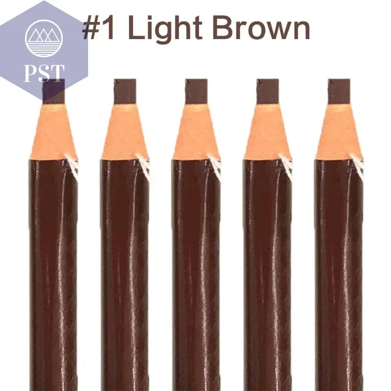 5 teile/satz Augenbraue Bleistift Make-Up Braun Augenbraue Enhancer Kosmetische Kunst Wasserdicht Bleistift Tönung Stereo Arten Schönheit Werkzeuge Billig       PST PS Tradings
