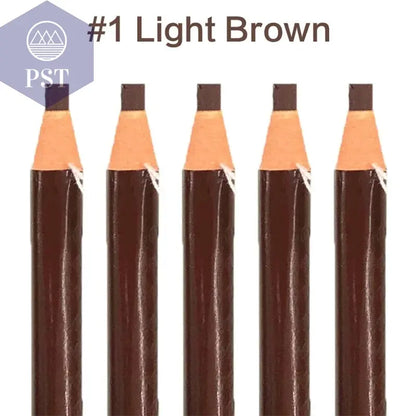 5 teile/satz Augenbraue Bleistift Make-Up Braun Augenbraue Enhancer Kosmetische Kunst Wasserdicht Bleistift Tönung Stereo Arten Schönheit Werkzeuge Billig       PST PS Tradings