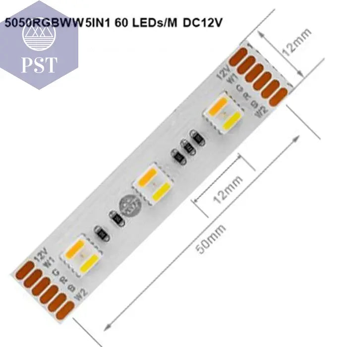 5m 5050 RGBW Led Lights 4pin RGB Led Strip 5pin 4in1 RGBWW RGBCW Led Strip Light 6pin 5in1 RGBCCT Light Strip 12V 24V Waterproof       PST PS Tradings