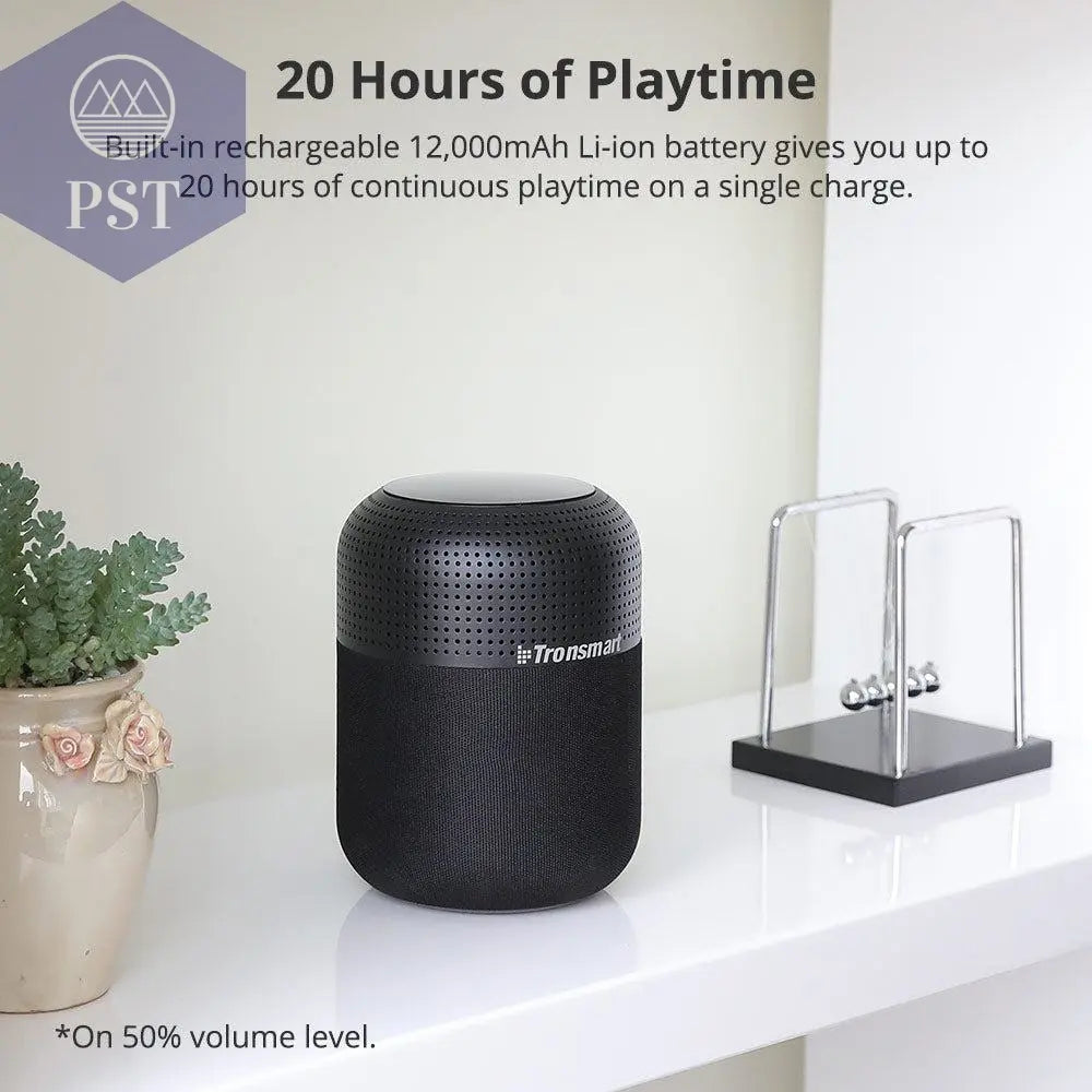 60W Bluetooth Speaker with Voice Assistant      China-Black PST PS Tradings