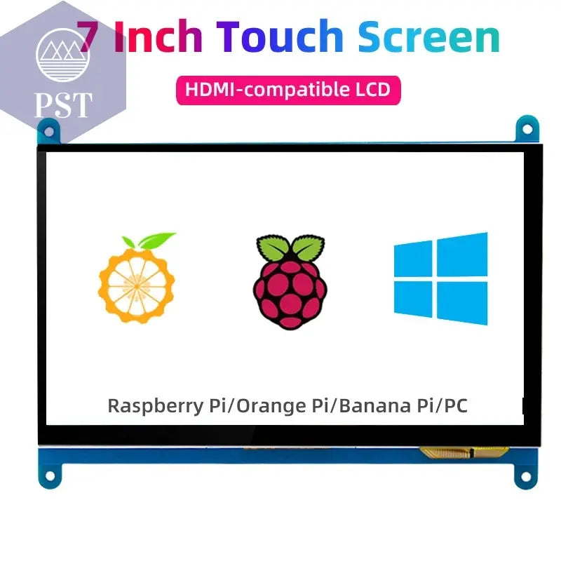 7-Zoll-Touchscreen Raspberry Pi 5 kapazitives HDMI-kompatibles TFT-LCD für Orange Pi 5 Plus 3B RPI 5 4B 3B+ PC Windows AIDA64  Computer & Office - Security & Protection - Video Surveillance - CCTV Accessories     PST PS Tradings