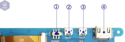 7-Zoll-Touchscreen Raspberry Pi 5 kapazitives HDMI-kompatibles TFT-LCD für Orange Pi 5 Plus 3B RPI 5 4B 3B+ PC Windows AIDA64  Computer & Office - Security & Protection - Video Surveillance - CCTV Accessories     PST PS Tradings