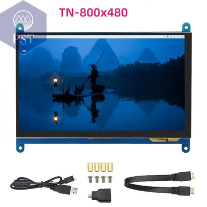 7-Zoll-Touchscreen Raspberry Pi 5 kapazitives HDMI-kompatibles TFT-LCD für Orange Pi 5 Plus 3B RPI 5 4B 3B+ PC Windows AIDA64  Computer & Office - Security & Protection - Video Surveillance - CCTV Accessories     PST PS Tradings