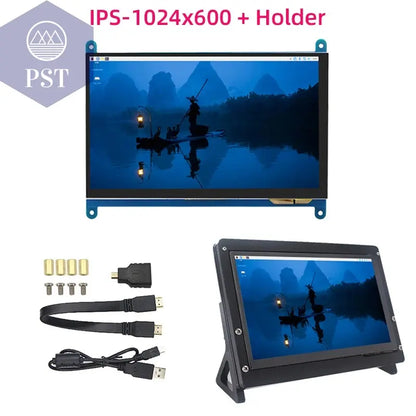 7-Zoll-Touchscreen Raspberry Pi 5 kapazitives HDMI-kompatibles TFT-LCD für Orange Pi 5 Plus 3B RPI 5 4B 3B+ PC Windows AIDA64  Computer & Office - Security & Protection - Video Surveillance - CCTV Accessories     PST PS Tradings