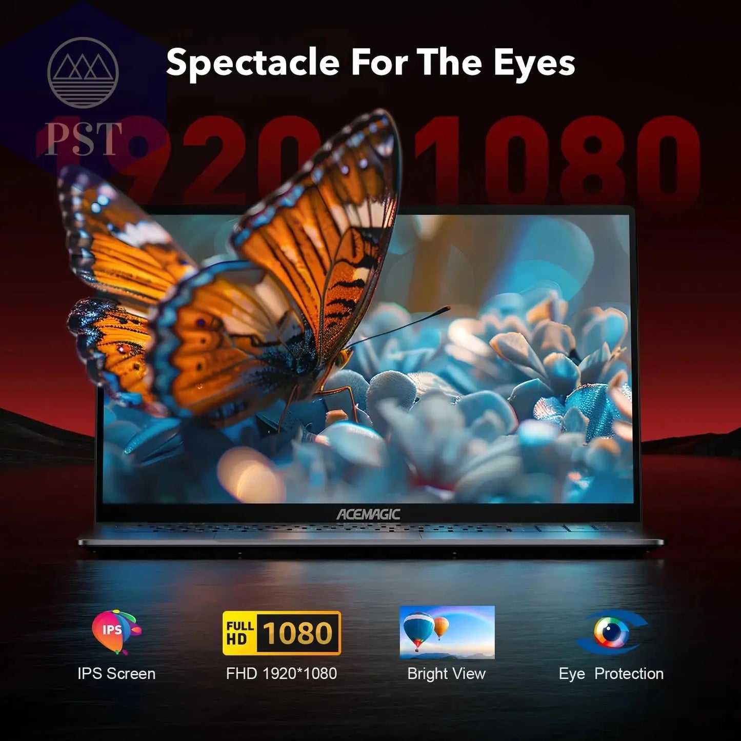 ACEMAGIC Ax16Pro Gaming Laptop 16,1" IPS FHD AMD Ryzen ™ 7 5700U Notebook 16 GB DDR4 + 512 GB PCI-E 53,58 Wh Windows 11 Gaming PC Laptops Mobile Computer PST PS Tradings  PST PS Tradings  PST PS Tradings