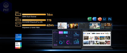 ACEMAGIC X1 Dual Screen Laptop i7 16GB PST PS Tradings Laptop Laptop ACEMAGIC X1 Dual Screen Laptop i7 16GB