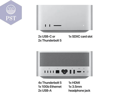 APPLE Mac Studio M3 Ultra 96GB 1TB PST PS Tradings PC PC