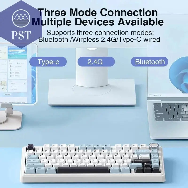AULA F75 Gaming Tastatur - RGB, kabellos & kabelgebunden PST PS Tradings   AULA F75 Gaming Tastatur - RGB, kabellos & kabelgebunden