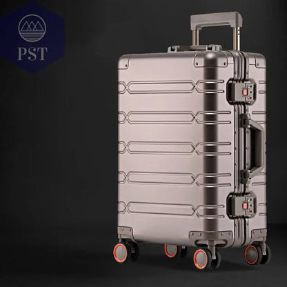 Aluminium-Magnesium Reisekoffer 20/24/29 Zoll PST PS Tradings  PST PS Tradings Titanium-29 PST PS Tradings Aluminium-Magnesium Reisekoffer 20/24/29 Zoll
