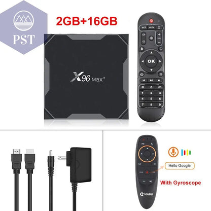 Android 9.0 Amlogic Quad Core 4K TV Box      Russian-Federation-X96-MAX-2GB16GB-G10 PST PS Tradings