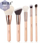 BEILI Pink Makeup Brushes High Quality Powder Foundation Blush Eyeshadow Make Up Brush Set  Natural Hair косметика - PST PS Tradings