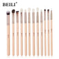 BEILI Pink Makeup Brushes High Quality Powder Foundation Blush Eyeshadow Make Up Brush Set  Natural Hair косметика - PST PS Tradings