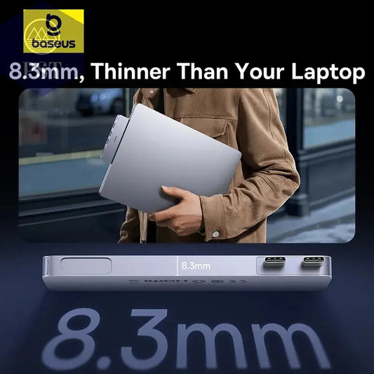 Baseus 6-Port USB-C Hub mit 4K HDMI PST PS Tradings  PST PS Tradings  PST PS Tradings