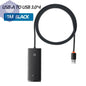 Baseus USB-C Hub 4* USB 3.0 USB-C Dock Adapter 4-in-1 PST PS Tradings USB-Hub PST PS Tradings USB-A-HUB-1m-Black PST PS Tradings