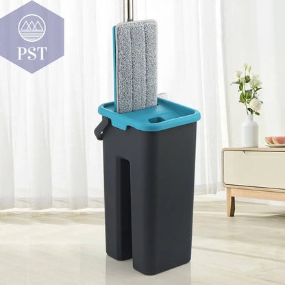 Cleaning Flat Squeeze Mop and Bucket       PST PS Tradings