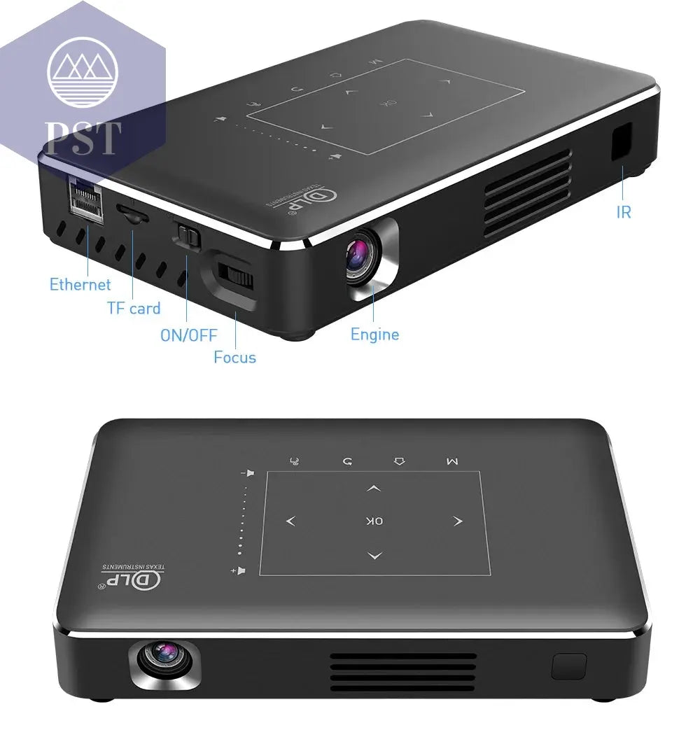 DLP P10 II 4K Portable Projector Amlogic T972 Android PST PS Tradings  