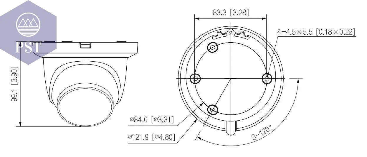 Dahua IPC-HDW5442TM-ASE-S3 4MP Built-in MIC & Audio Alarm interface IP67 IR50M POE ePoe SMD 3.0 Eyeball WizMind IP Camera - Property & Safety Tradings