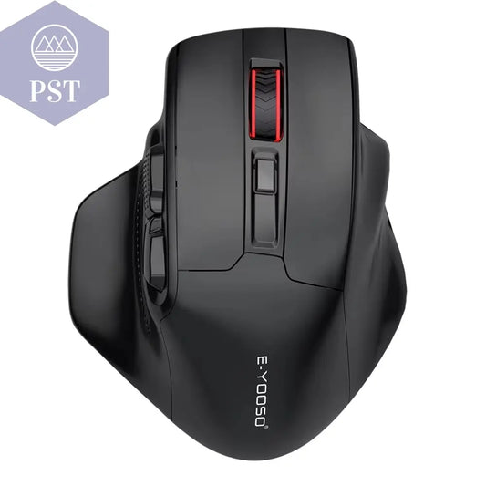 E-YOOSO X-31 USB 2,4G Drahtlose Gaming Maus 4800Dpi 5 Tasten Computer PC Mouse Gamer PST PS Tradings  PST PS Tradings Black PST PS Tradings