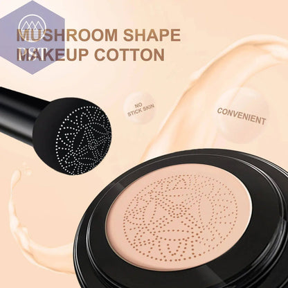 EELHOE Mushroom Air Cushion CC Cream Mushroom Head Waterproof Brighten Base Makeup Cosmetics Professional Concealing Foundation - Property & Safety Tradings